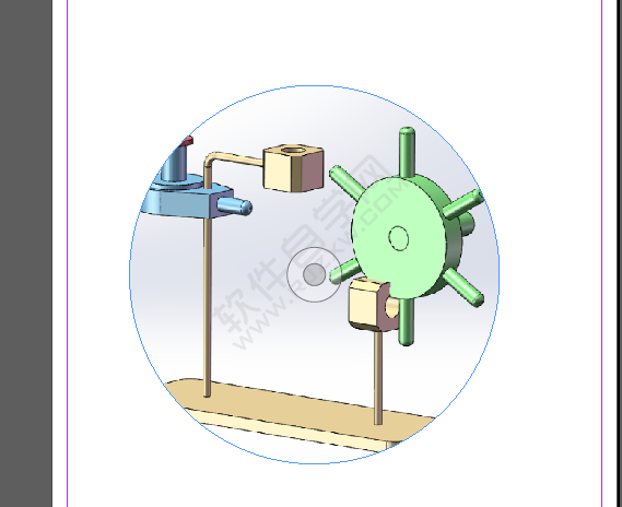 indesign把圖片變成圓形的方法