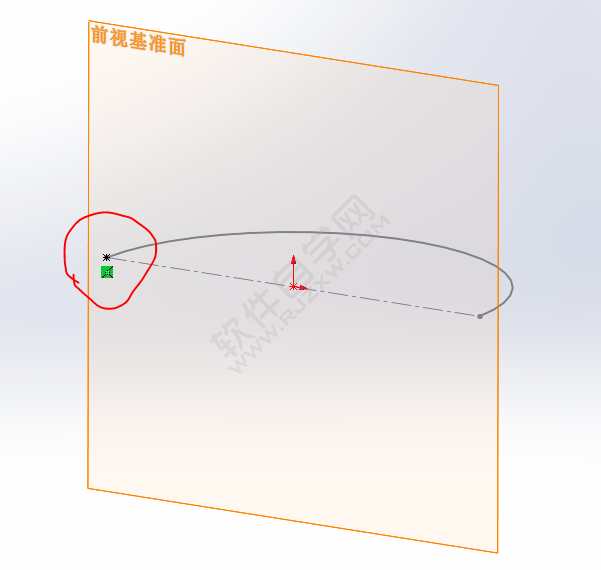 SolidWorks支撐的圓環的畫法