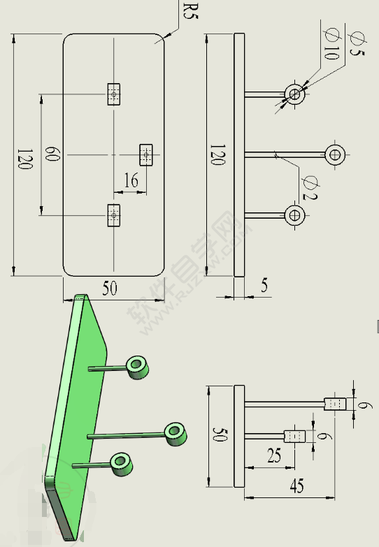 SolidWorks做豎直兜圈子平臺(tái)裝置