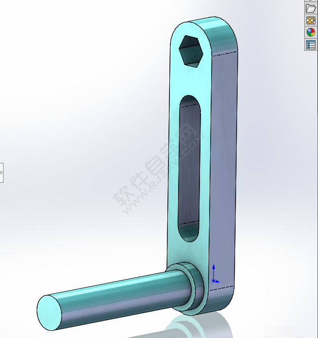SolidWorks做豎直兜圈子平臺(tái)裝置