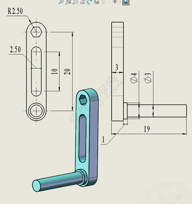 SolidWorks做豎直兜圈子平臺(tái)裝置