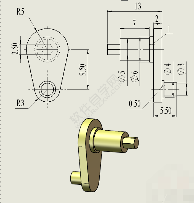 SolidWorks做豎直兜圈子平臺(tái)裝置
