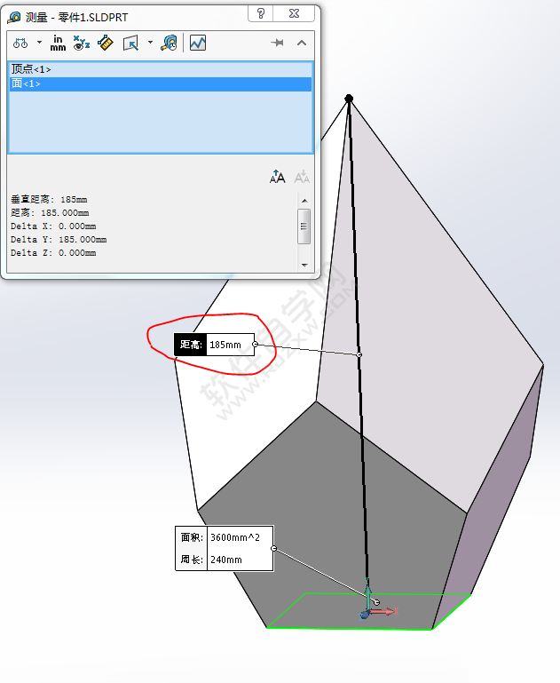 SolidWorks做一個簡單的拉伸、切除練習