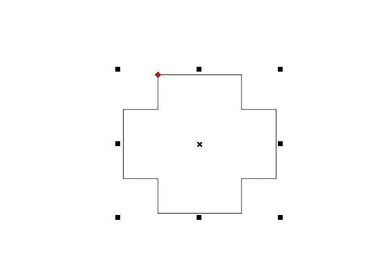 cdr怎么畫十字架