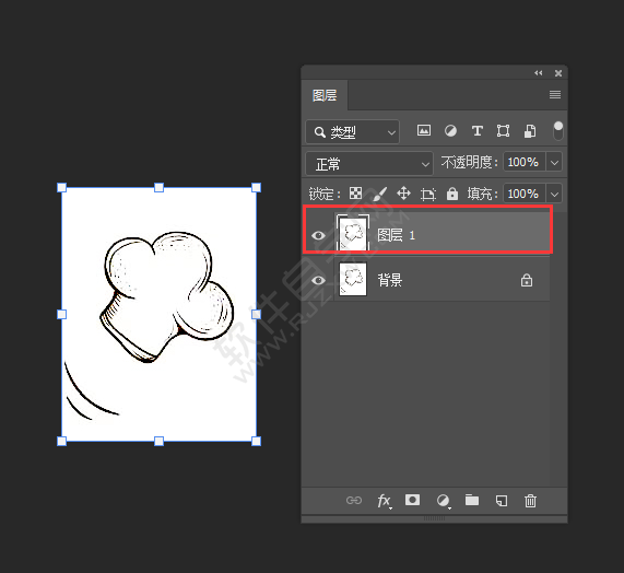 PS怎么新建通過拷貝的圖層