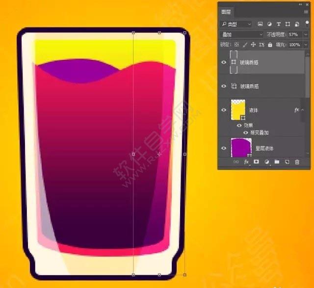 PS怎么繪制一個(gè)飲料圖標(biāo)