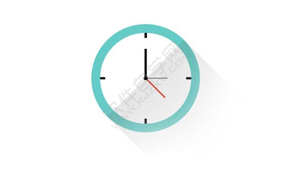 AI怎么繪制一個時鐘圖標