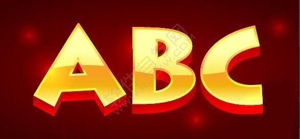 ai制作3d漸變立體文字