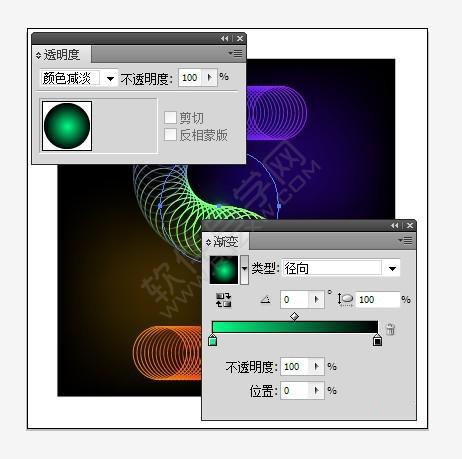 ai怎樣畫立體三維的線條
