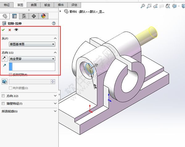 solidworks對稱拉伸的重要性