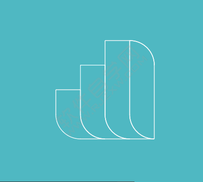 ai怎么設計折疊心形