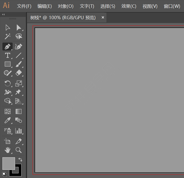 用AI如何畫樹枝