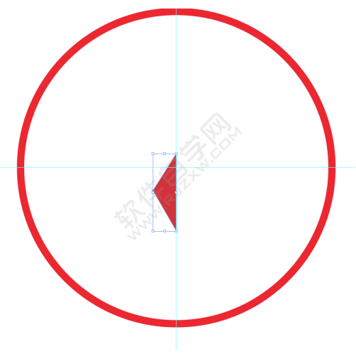 AI繪制一個三菱車標