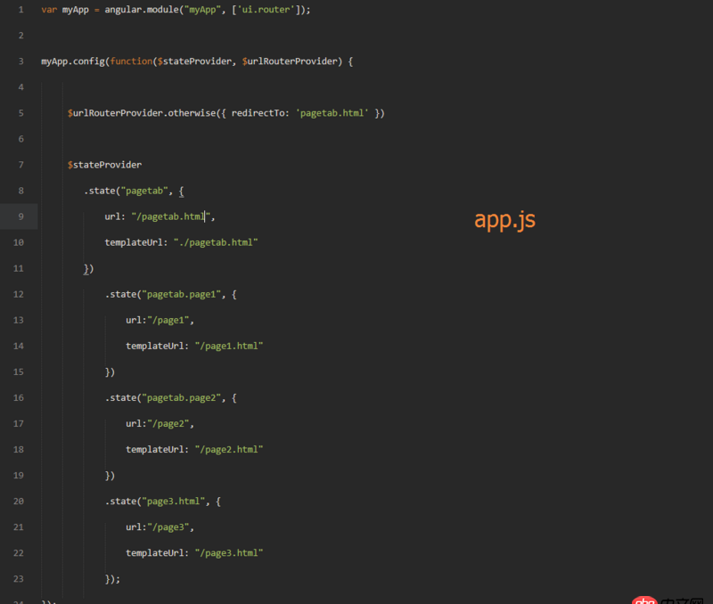 angular.js - 我copy官方ui-router到本地無法運行