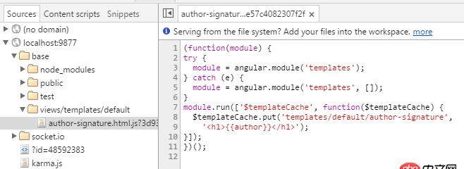 angular.js - angularjs requirejs karma directive templateUrl 測試失敗（哎呦喂）