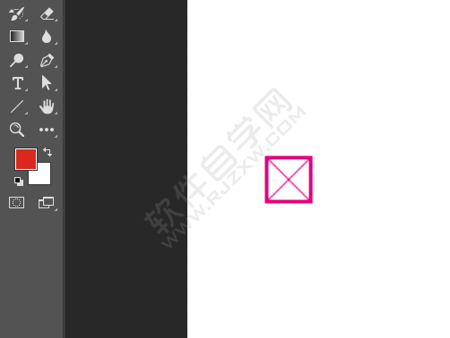 ps怎么畫45度斜線