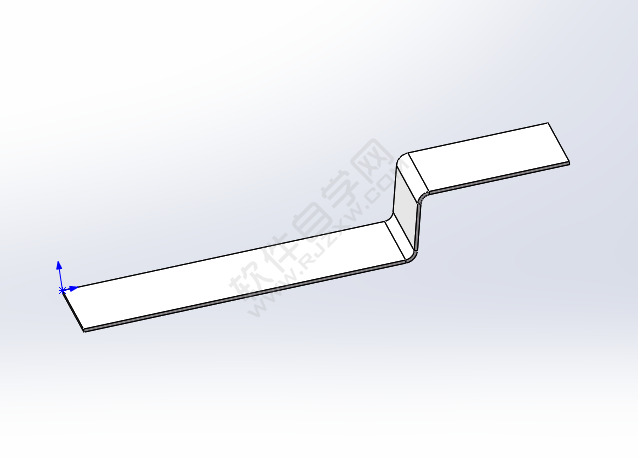 solidworks怎么使用轉(zhuǎn)折鈑金