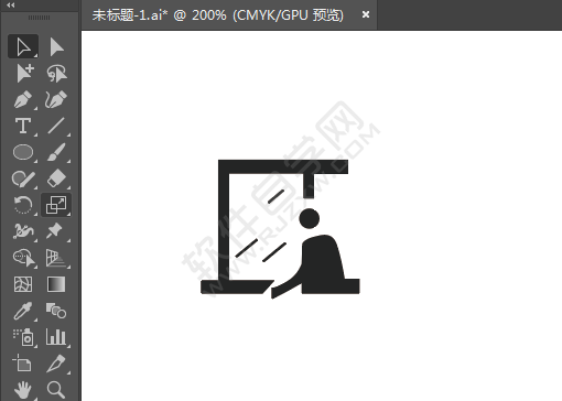 ai畫禁止伸出窗外的牌子
