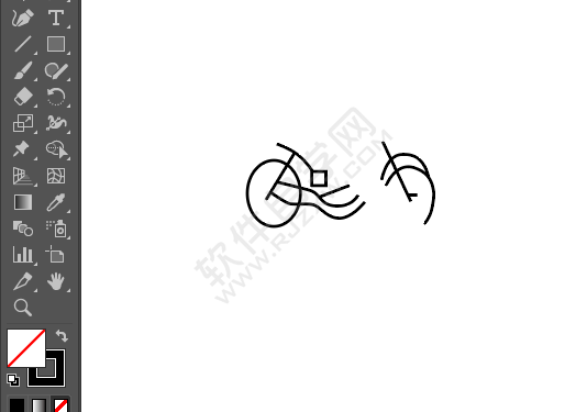 ai畫禁止摩托車通行標識