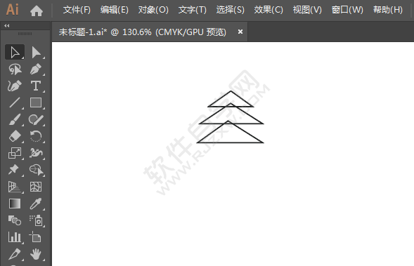 ai畫禁止植物標識的方法