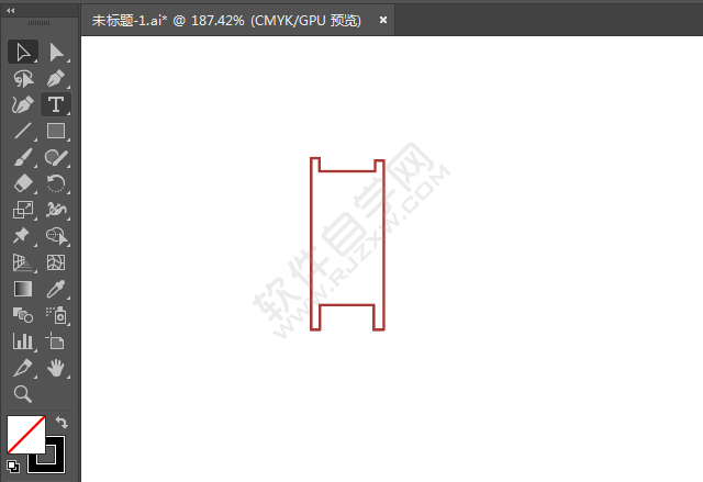 ai畫禁止架梯的標識