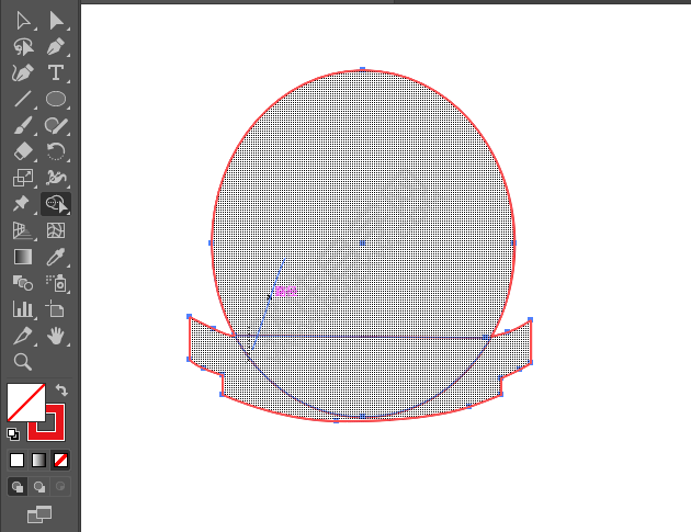 ai繪制圓形彩帶標貼的方法