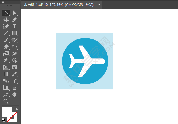 ai繪制飛機場標識的方法