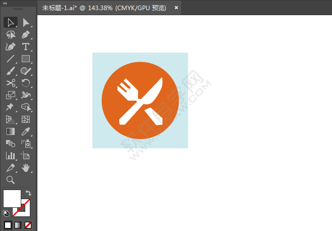 ai繪制甜品圖標(biāo)的方法