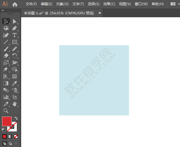ai繪制出口標識的方法