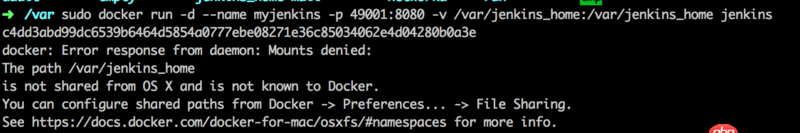 linux - Docker啟動jenkins失敗？