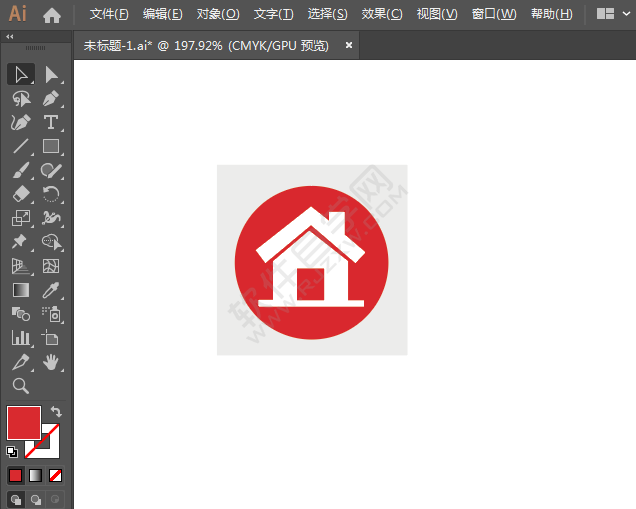 小區標識圖標的繪制