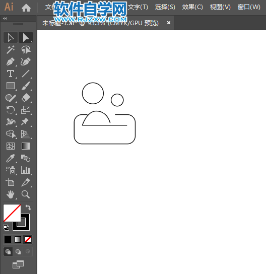 日化清潔簡筆畫用AI繪制的方法