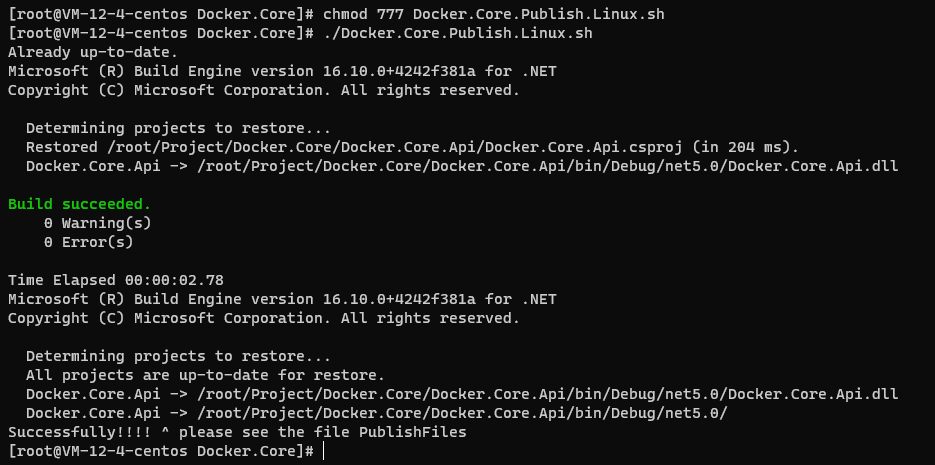 Linux系統Docker 部署 ASP.NET Core應用的流程分析