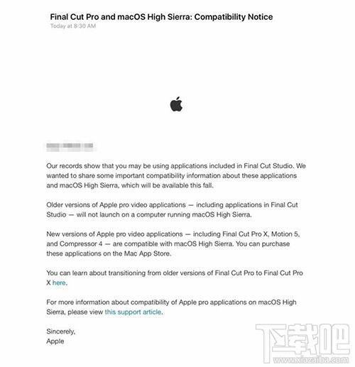 哪些專業應用兼容macOS High Sierra？哪些專業應用不兼容macOS High Sierra