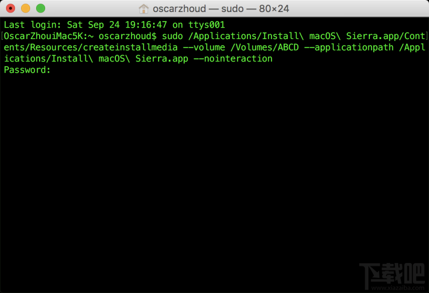 macOS Sierra 10.12 U盤怎么制作？macOS Sierra10.12.3啟動盤制作教程