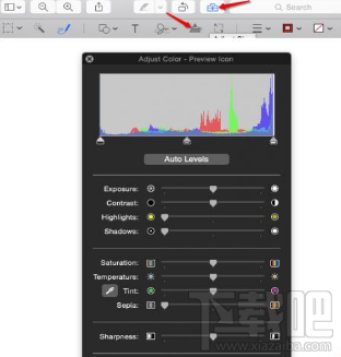 mac系統怎么修改預覽圖片顏色？mac系統修改預覽圖片教程