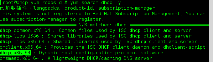 Linux實現DHCP服務器的搭建