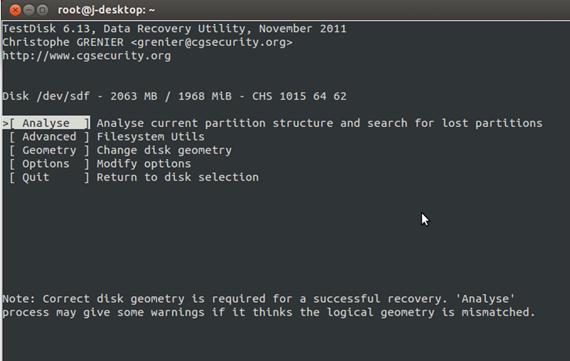 使用 Linux 文件恢復(fù)工具恢復(fù)rm -rf刪除的文件