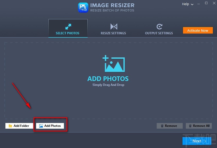 Image Resizer旋轉(zhuǎn)圖片的方法