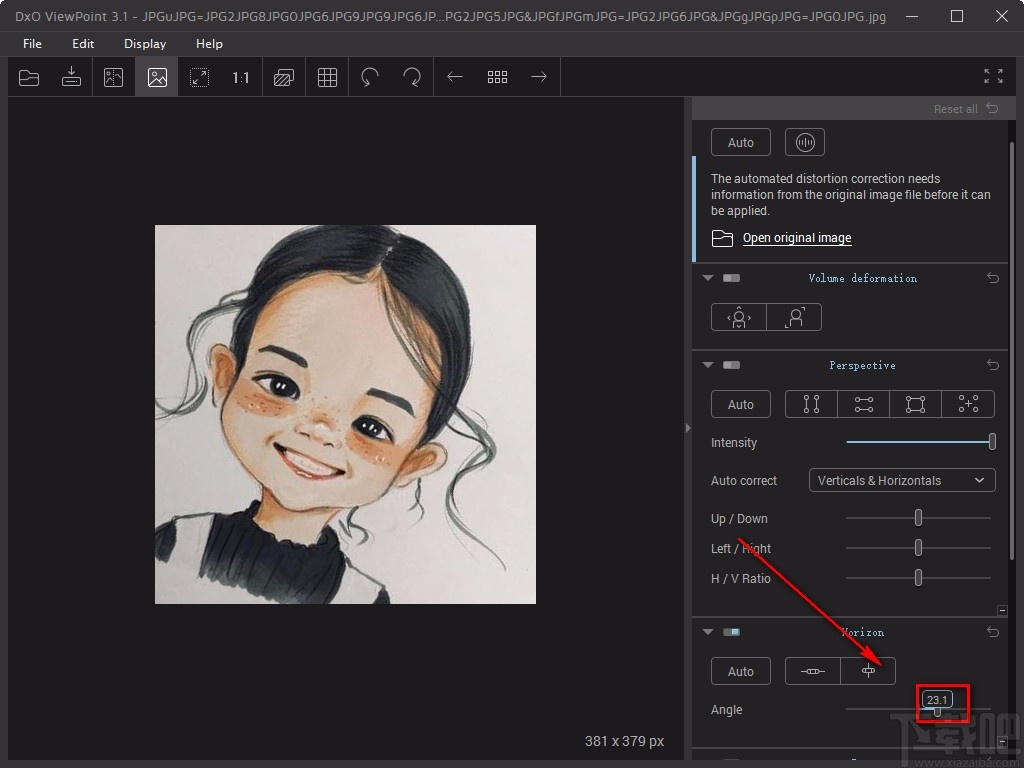 DxO Viewpoint旋轉圖片的方法