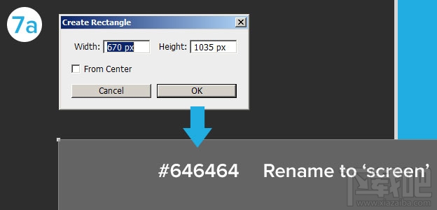 PS教程：教你制作扁平化手機(jī)