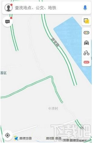 高德地圖怎么查找公交