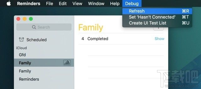 終端指令如何調出Mac系統應用調試菜單