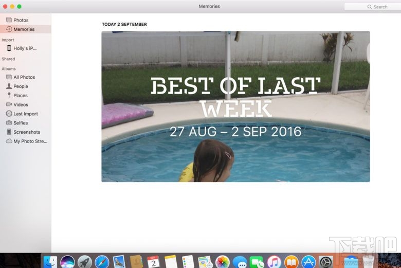 macOS Sierra 中照片“回憶”功能如何使用 macOS Sierra 中照片“回憶”功能使用教程