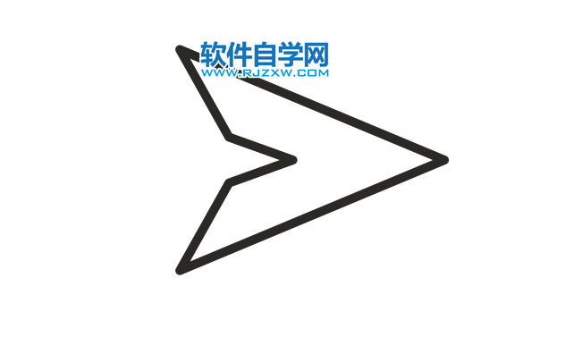 CorelDRAW2020設(shè)計(jì)一個發(fā)送圖標(biāo)