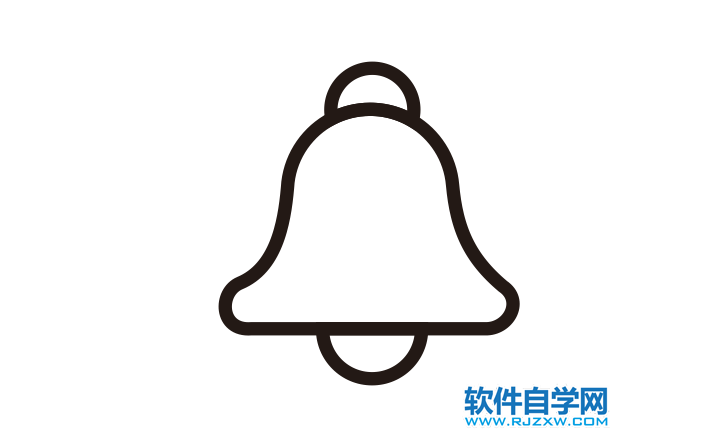 CorelDRAW2020畫一個小鈴鐺圖標