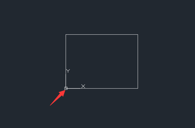 cad畫矩形從坐標(biāo)原點(diǎn)開始