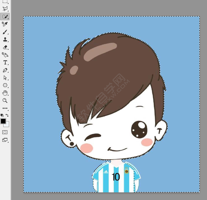 ps怎么摳圖下來