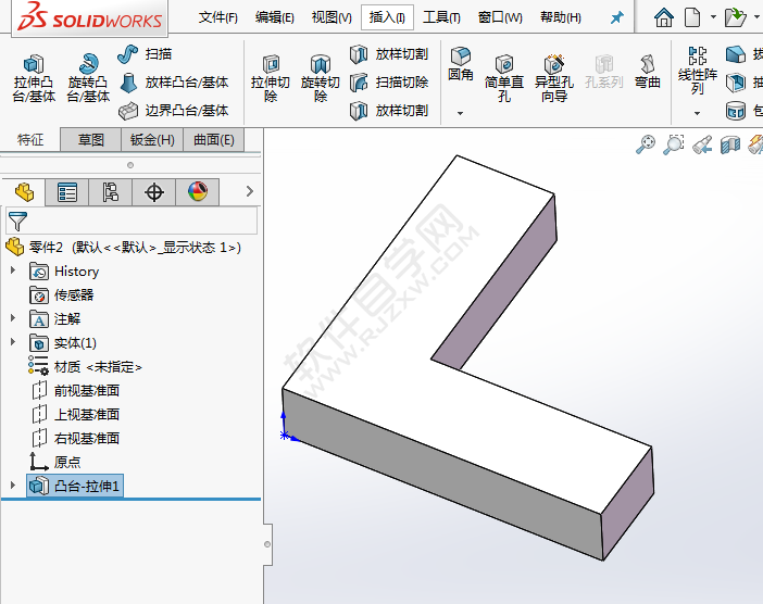 solidworks距離對稱倒角