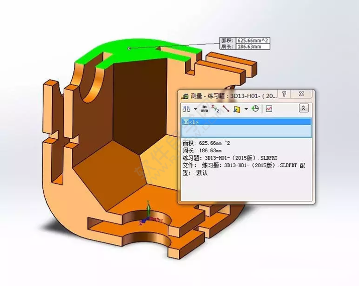 SolidWorks建模3D13-H01拉伸、圓角、倒角、基準軸、鏡像